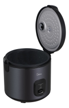 Panela De Arroz Elétrica 5L, 7 Xícaras, Cozimento A Vapor, Preta - Midea