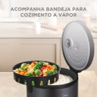 Panela De Arroz Elétrica 5L, 7 Xícaras, Cozimento A Vapor, Preta - Midea