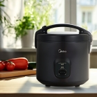 Panela De Arroz Elétrica 5L, 7 Xícaras, Cozimento A Vapor, Preta - Midea