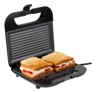 Sanduicheira E Grill Elétrico Antiaderente 750w Good&go Cor Preto