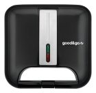 Sanduicheira E Grill Elétrico Antiaderente 750w Good&go Cor Preto