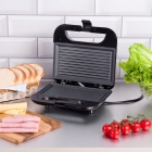 Sanduicheira E Grill Elétrico Antiaderente 750w Good&go Cor Preto