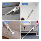 Aspirador portátil vertical 2 em 1, 600W de potência, forte sucção 18Kpa, cabo de 5m, reservatório 800ml, leve, prático e silencioso 127V