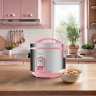 Panela De Arroz Elétrica Britânia Rosa 10 Xícaras Rosa-claro 50