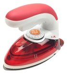 Mini Ferro De Passar A Vapor - Vermelho Lar Das Fitas