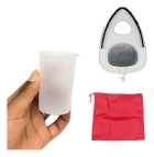 Mini Ferro De Passar A Vapor - Vermelho Lar Das Fitas