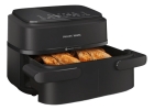 Fritadeira Airfryer Duplo Cesto Preto Philips Walita Preto