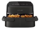 Fritadeira Airfryer Duplo Cesto Preto Philips Walita Preto