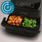 Fritadeira Airfryer Duplo Cesto Preto Philips Walita Preto