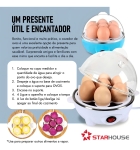 Cozedor Ovos Eletrico Portatil Maquina Cozinha A Vapor Cor Cozedor Ovos Frequ&ecirc;ncia 60hz Star House