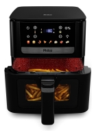 Fritadeira Air Fryer Philco PAF65 6,5l Visor Glass 1700W