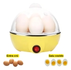 Cozedor De Ovos El&eacute;trico Port&aacute;til Cozinha &Agrave; Vapor Cor Amarelo Frequ&ecirc;ncia 50~60
