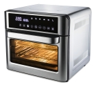 Forno Air Fryer 25l Hamilton Beach 200ºc Tela Digital 12 Multifunções Timer De 60 Minutos Versátil Moderna E Essencial 2000w 127v + Acessórios