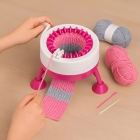 Máquina De Tricô Infantil Criativa Dm Toys Com Acessórios
