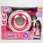 Máquina De Tricô Infantil Criativa Dm Toys Com Acessórios