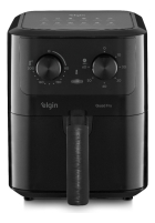 Fritadeira Elétrica Air Fryer Quad Fry Elgin 4,2 L, 1400w Preto
