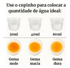 Cozedor De Ovos Portátil Elétrico Automático Cozinha A Vapor Cor Branco Maquina Portatil