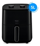 Fritadeira Elétrica Air Fryer Cinq Fry Elgin 5l 1.500w Preto