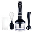 Mixer 3 Em 1 Bak Portatil 250w Batedor Potente Triturador 110 V Preto