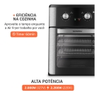 Fritadeira Air Fryer Forno Oven 12l Mondial Afon-12l-ab Preto