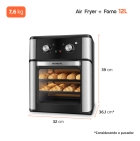 Fritadeira Air Fryer Forno Oven 12l Mondial Afon-12l-ab Preto