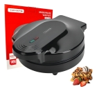 Waffleira Elétrica Tomate Potência 1000w Rápida Fácil Cor Preto