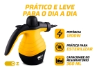 Vaporizador Higienizador Clean Express Amarelo 900w Portátil Com Acessorios P/ Limpeza Vidro Estofados Carro Top Oz