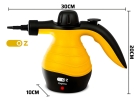 Vaporizador Higienizador Clean Express Amarelo 900w Portátil Com Acessorios P/ Limpeza Vidro Estofados Carro Top Oz