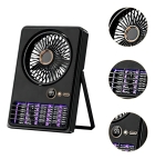 Eps-025m8 Mini Ventilador De Mesa Multifuncional 2 Em 1 Mata Mosquito