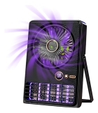 Eps-025m8 Mini Ventilador De Mesa Multifuncional 2 Em 1 Mata Mosquito