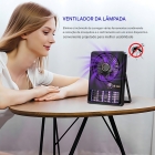 Eps-025m8 Mini Ventilador De Mesa Multifuncional 2 Em 1 Mata Mosquito