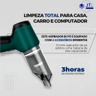 Aspirador De Pó Mini Soprador 3em1 Usb Refil Portátil Recarregável