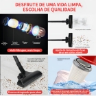 Aspirador De Pó Doméstico Multifuncional De Alta Potência De 1000 W Com Copo De 1,8 Litros De Capacidade