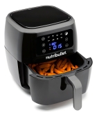 Fritadeira Sem Óleo Airfryer Digital Nutribullet 7l Xxl 1700 Cor Preto
