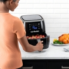 Fritadeira Sem Óleo Airfryer Digital Nutribullet 7l Xxl 1700 Cor Preto