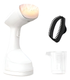 Vaporizador de Roupas 1200W Vertical Portátil com Passadeira a Vapor, Tanque de 250ml, Cabo de 1,5m, Vapor Potente 20ml/min para Passar e Higienizar