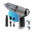 Aspirador De Pó Brisa Ecom Mini Soprador Vácuo 3em1 Usb Refil Portátil Recarregável Multifuncional Limpeza Carro Casa Sofá Teclado Poderoso