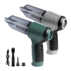 Aspirador De Pó Brisa Ecom Mini Soprador Vácuo 3em1 Usb Refil Portátil Recarregável Multifuncional Limpeza Carro Casa Sofá Teclado Poderoso