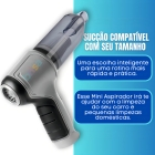 Aspirador De Pó Brisa Ecom Mini Soprador Vácuo 3em1 Usb Refil Portátil Recarregável Multifuncional Limpeza Carro Casa Sofá Teclado Poderoso