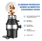Triturador De Alimentos Touhli 75 3/4hp Cubas 4,5 560w 110v
