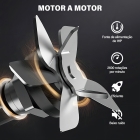 Triturador De Alimentos Touhli 75 3/4hp Cubas 4,5 560w 110v