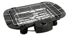 Churrasqueira Elétrica Portátil Grill Sem Fumaça Para Apartamento Casa 127v Com Controle De Temperatura 1500w Cor Preto - Tecnoneel