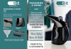 Passadeira A Vapor Portátil Vaporizador De Roupa Vapor Fast Portátil Cor Preto Pv6900 Oz