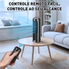 Ventilador De Coluna Ventilador Silencioso Com Controle Remo