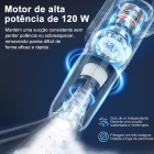 Aspirador Sem Fio Aspirador Portátil 2 Em 1 Limpador Para Us Branco