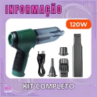 Mini Aspirador De Pó Soprador Usb Portátil Recarregável Automotivo