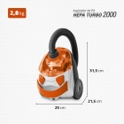 Aspirador de Pó, Mondial, 1500W - AP-15 Cor laranja