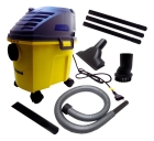 Aspirador De Pó E Água Compact 10 Tekna 10l Apl1101c cor amarelo