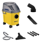 Aspirador De Pó E Água Compact 10 Tekna 10l Apl1101c cor amarelo