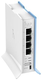 Roteador Wifi Routerboard Mikrotik RB941-2ND-TC (Hap Lite TC) 4 Portas Bivolt